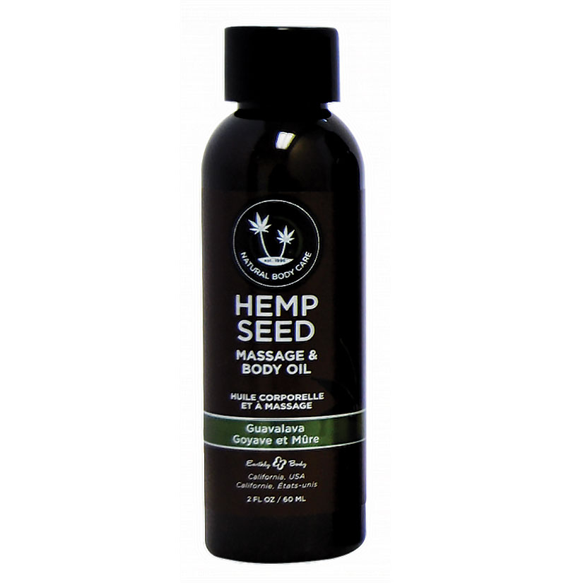 Earthly+Body+Hemp+Seed+Massage+and+Body+Oil+-+2+oz