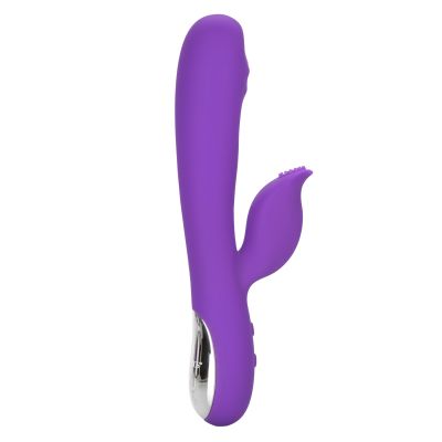 Embrace Swirl Silicone Massager With Pleasure Balls Waterproof