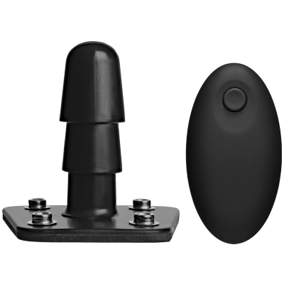 Vac U Lock Vibrating Plug With Wireless Remote USB Harness Accessory