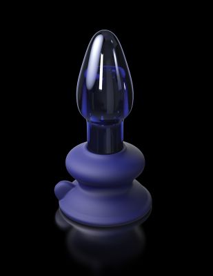 Icicles No 85 Rechargeable Glass Tapered Plug With Remote Control