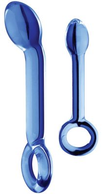 G-Spot Glass Dildo with Loop