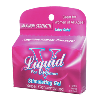 Liquid V Female Stimulating Gel (3 Pack)
