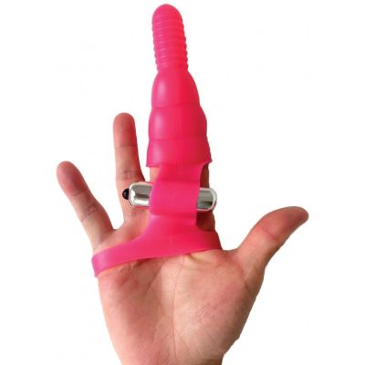 Wet Dreams Wrist Rider Dual Motor Silicone Finger/Palm Play Vibe