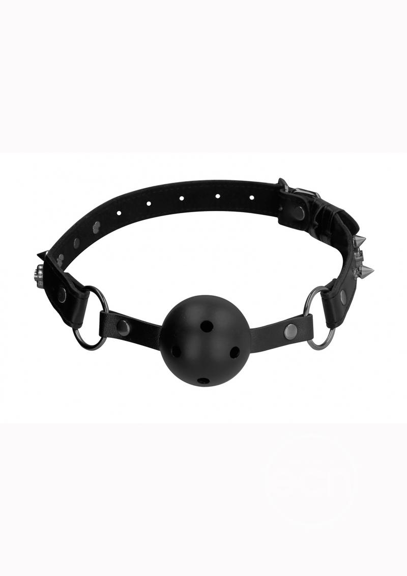 Ouch%21+Skulls+And+Bones+Breathable+Ball+Gag+Leather