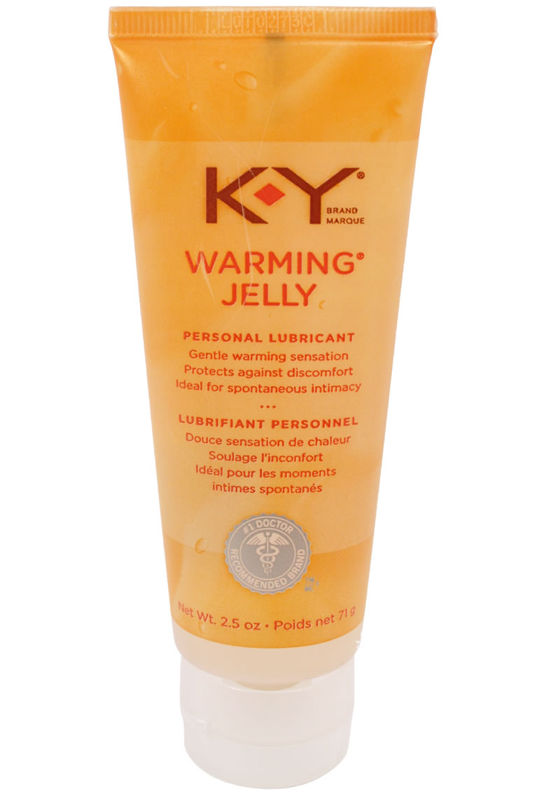 KY+Jelly+Warming+Water+Based+Lubricant+2.5+Ounce