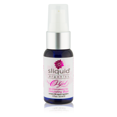 Sliquid Organics Stimulating O Gel Water Based Clitoral Stimulation 1 oz