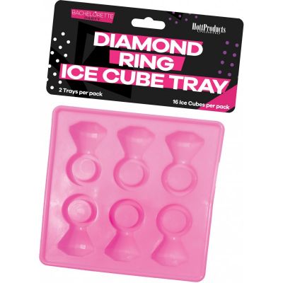 Bachelorette Party Diamond Ring Ice Cube Tray 2 Trays Per Pack