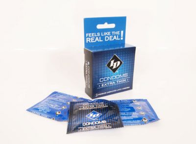 ID Extra Thin Condom (3 Pack)
