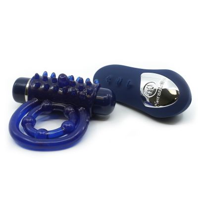 Nu Sensuelle Remote Control Bullet Ring Rechargeable Vibrating Cock Ring