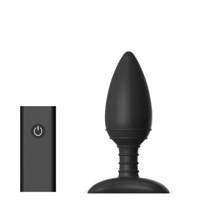 Nexus Ace Rechargealbe Silicone Vibrating Butt Plug With Remote Control- Medium