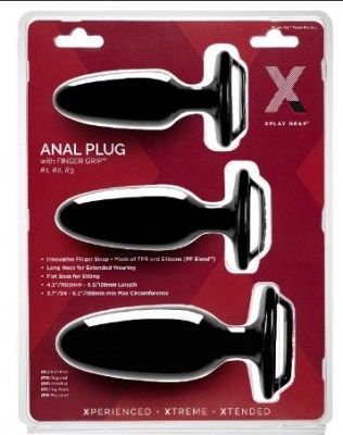 Xplay Finger Grip Plug Starter Kit (3 Pack)