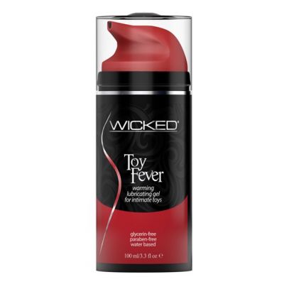 Wicked Toy Fever Warming Water Based Gel Lubricant 3.3oz