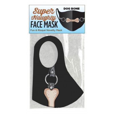 Super Naughty Dog Bone Gag Mask