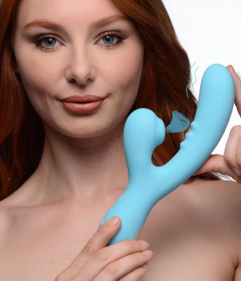 Inmi 5 Star 8X Silicone Rechargeable Suction Rabbit Vibrator