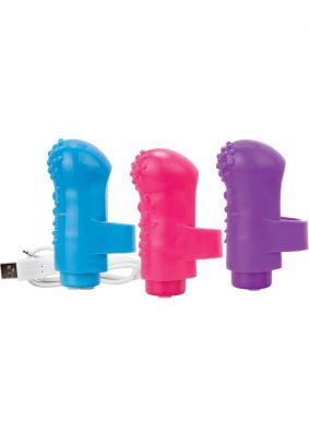 Charged Fing O Rechargeable Finger Mini Vibe Waterproof