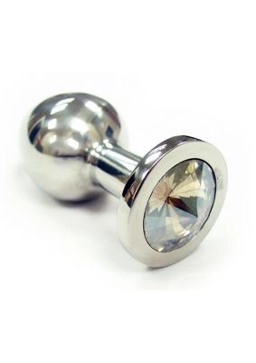 Rouge Smooth Stainless Steel Anal Plug