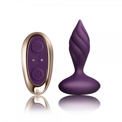 Desire Rechargeable Silicone Anal Plug with Remote Control