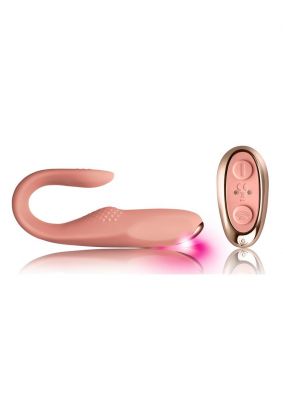 Two-Vibe Silicone Rechargeable Dual Vibrator with Remote Control