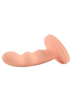 Ren Silicone Curved Dildo with Suction Cup 6in