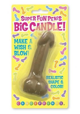 Candy Prints Super Fun Penis Big Candle