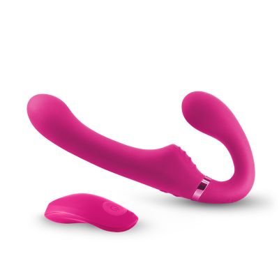 Shi/Shi Mignight Rider Rechargeable Silicone Dual End Strapless Strap-On