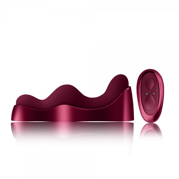 Ruby+Glow+Blush+Rechargeable+Silicone+Dual+Vibrator+with+Remote+Control