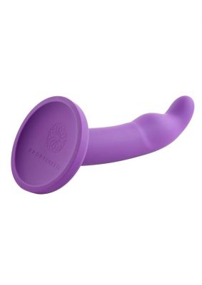 Astil Silicone Curved Dildo with Suction Cup 8in