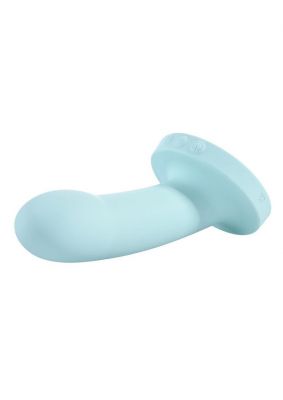 Myst Silicone Curved Dildo with Suction Cup 5in