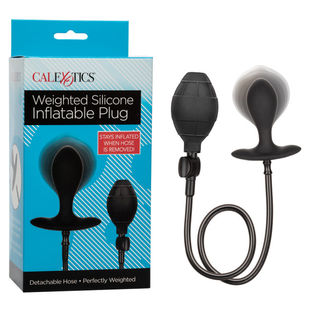 CalExotics+Weighted+Silicone+Inflatable+Plug