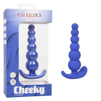 Cheeky X-6 Beads Silicone Anal Probe