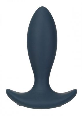 LUX Active Throb Silicone Rechargeable Anal Pulsating Massager with Remote Control 4.5in