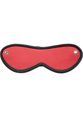 Rouge Leather Blindfold Eye Mask