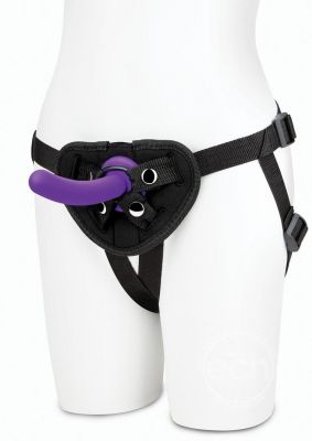 Lux Fetish Strap on Harness & Silicone 5 inch Dildo
