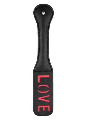 Ouch! Leather Paddle "Love"