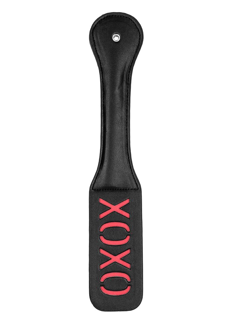 Ouch%21+Leather+Paddle+%22XOXO%22