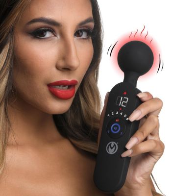 Master Series Thunder Wand 72X Rechargeable Silicone Heating Wand Massager