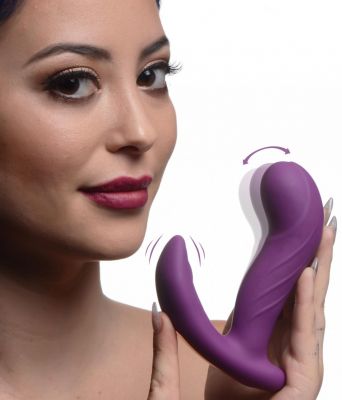 Inmi G-Rocker Come Hither Rechargeable Silicone Vibrator with Remote Control