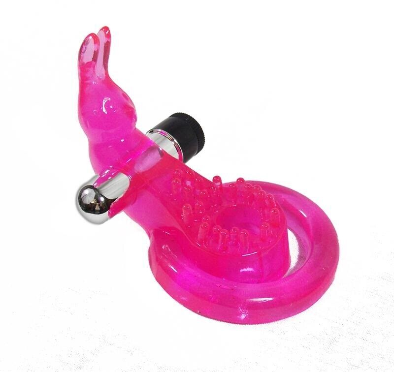 Pink+Rabbit+Vibrating+Cock+Ring
