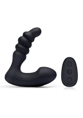Blue Line Prodder Silicone Rechargeable Sphincter Training Remote Controlled Prostate Stimulator