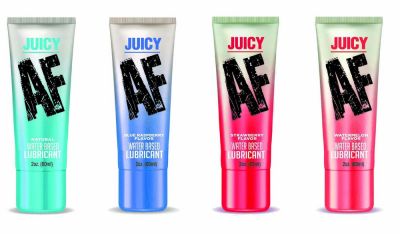 Juicy AF Water Based Flavored Lubricant 2oz.