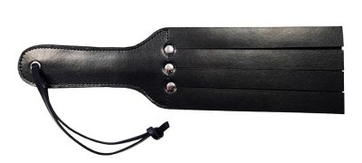 Rouge 4 Strap Leather Paddle