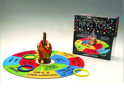 Let's Get F Up Ring Toss Game