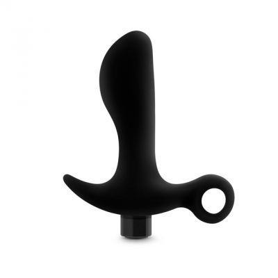 Anal Adventures Platinum Silicone Rechargeable Vibrating Prostate Massager 01