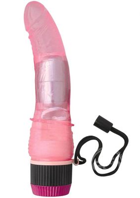 Jelly Caribbean Number 4 G-Spot Realistic Vibrator 6.5in