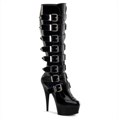 Eight Strap Salute Boots