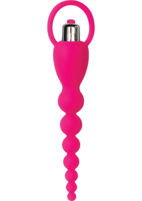 Adam & Eve Booty Bliss Silicone Vibrating Anal Beads
