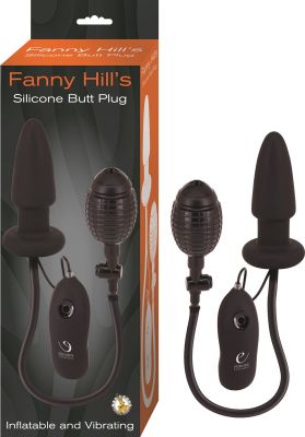 Fanny Hills Silicone Butt Plug Inflatable and Vibrating