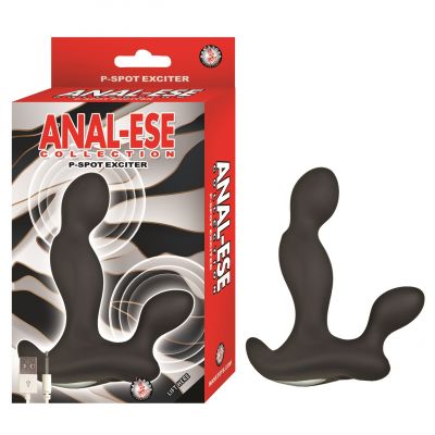 Anal-Ese Collection Rechargeable Silicone P- Spot Prostate Stimulator