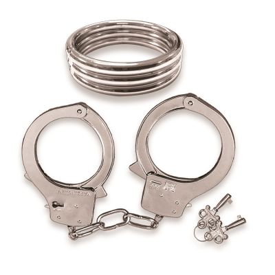 Dominant Submissive Collection Cock Ring & Handcuffs