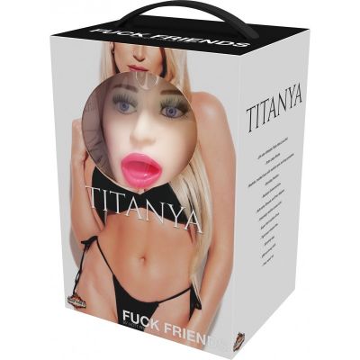 Fuck Friends Titanya Blow-Up Doll with Rechargeable Egg Kit